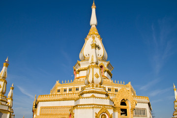 Maha Chedi Chaimongkol at Roi et Province Thailand