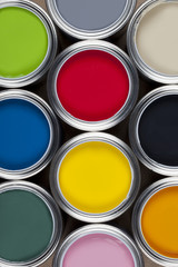 Tins of Paint