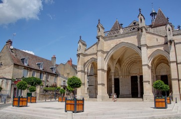 les rues de Beaune en Bourgogne