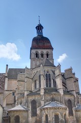 les rues de Beaune en Bourgogne