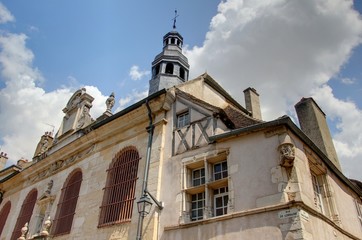 les rues de Beaune en Bourgogne