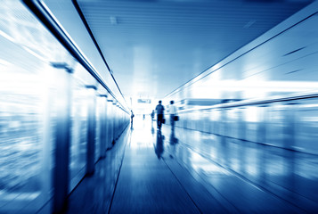 Passengers in the Airport