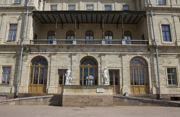 Fototapeta na wymiar Pałac w Gatchina, Rosja