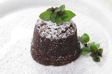 pastel de chocolate