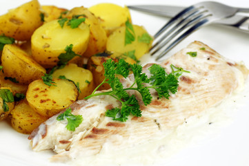 filet de daurade et pommes de terre pompadour 7