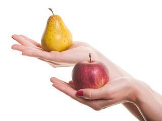 Apfel-Birne- Vergleich