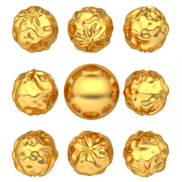 Abstract Deformed Golden Balls