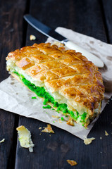 Galette des rois ananas-coco