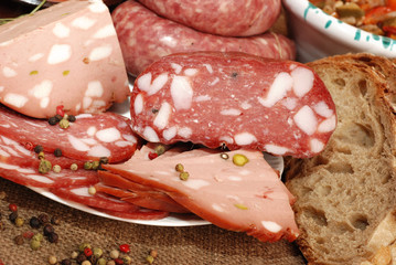 ANTIPASTO DI SALUMI ( APPETIZER OF MEAT )