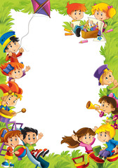Fototapeta premium The framing for misc usage - for the children