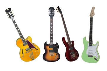 electric guitars