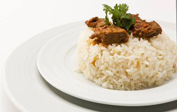 Etli pirinç pilavı