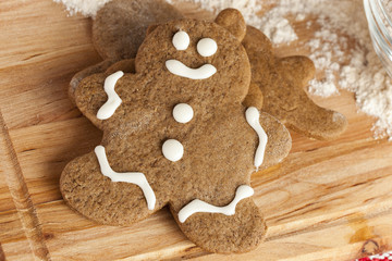 Fresh Homemade Gingerbread Men