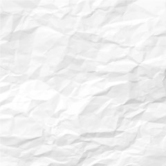 Texture of crumpled paper. Vector