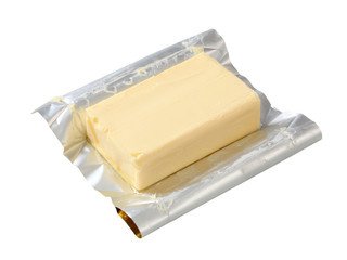 Block of fresh butter