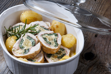 roll di pollo