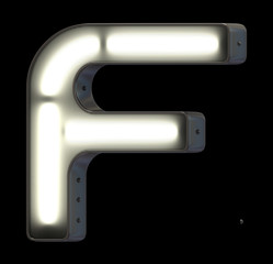 Sign neon font