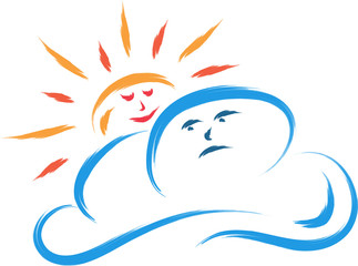 funny weather symbol