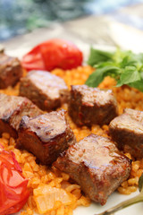 Lamb Shish meat