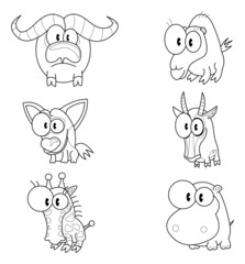 Cartoon animals