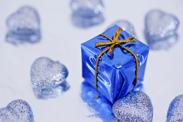 shining colorful Christmas presents