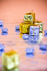 colorful Christmas presents