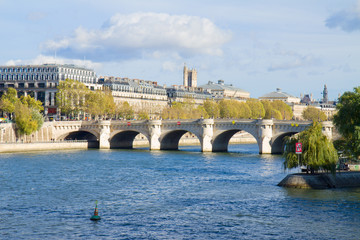 Naklejka premium Pont Neuf, Paris, France