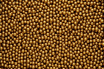 Gold balls background