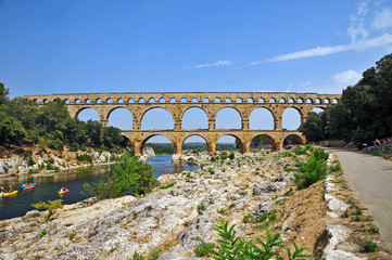 Pont du Gard, Linguadoca Roussillon, Francia