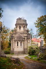 Fototapeta na wymiar Cmentarz na Lychakivsky krypta