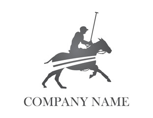 polo player logo