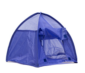 blue tent