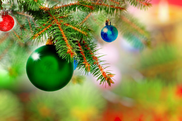 Christmas and New Year decoration.