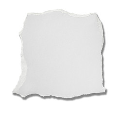 white paper ripped message background