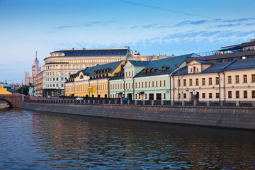 Naklejka premium View of Moscow historic district
