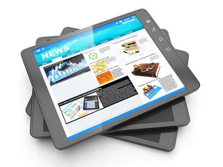 News from the internet, tablet PC and it fresh page navostey