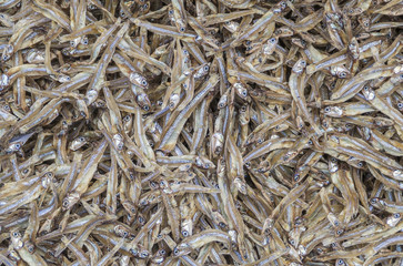 Small Thai dried fish