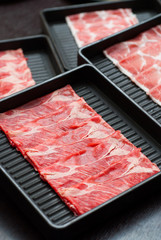 Beef slices