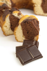 Italian ciambellone cake