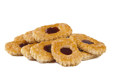 tasty cookies isolated