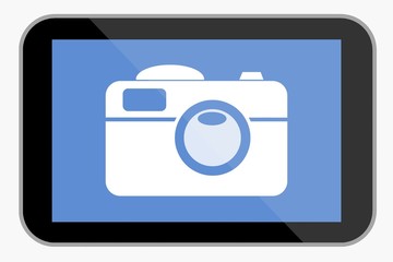 Caméra dans une tablette