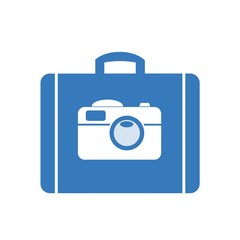 Caméra dans une valise