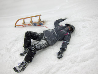 Sledding Accident (1)