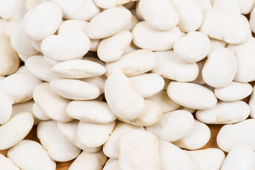 white lima Bean background