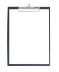 Black Clipboard with piece of paper