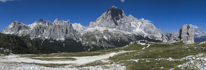 mountain views of the Dolomites
