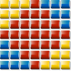 seamless mosaic background - EPS 10