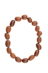 Coffee Beans Letter