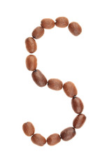 Coffee Beans Letter