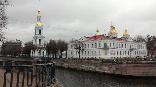 St. Nicholas Naval Cathedral in Autumn